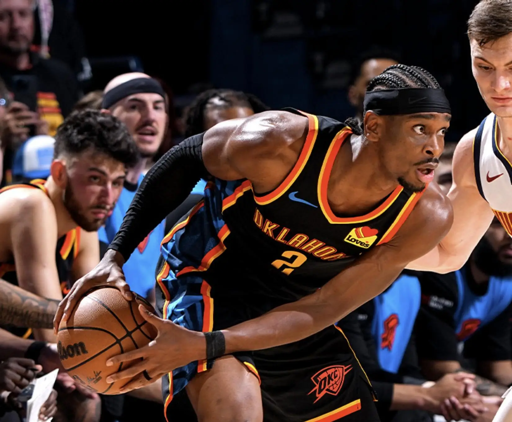 三分哑火 + 失误连连！雷霆五先发集体迷失葬送胜局